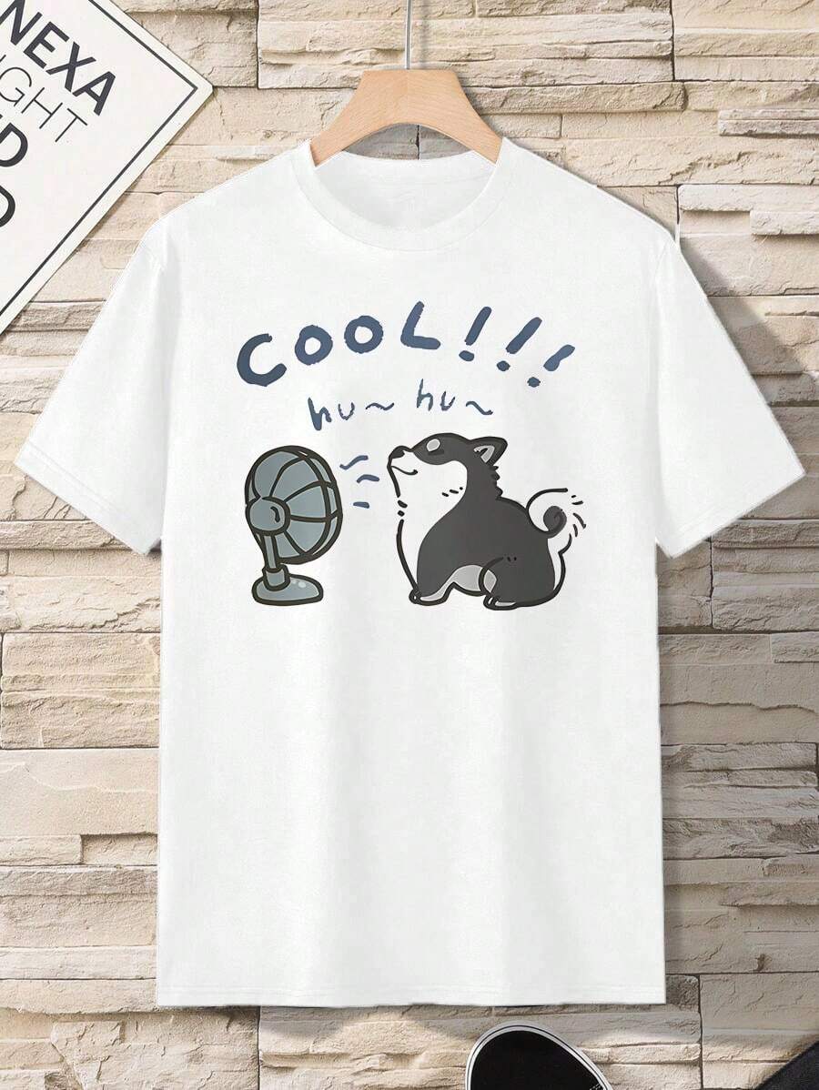 Cool  Graphic Print Unisex T-Shirt S