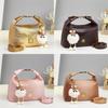 Borsa a tracolla a forma di cuscino in PU per lo stile quotidiano con scomparti multipli