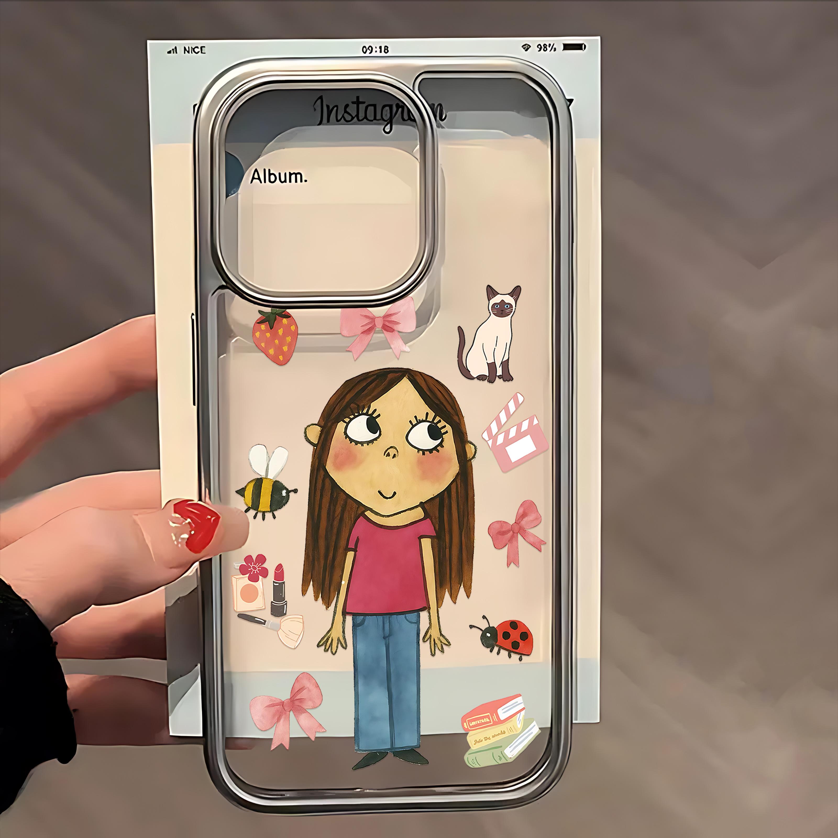 

Cartoon Charlies and Lolas Phone Case for IPhone 17 16e 16 15 14 13 12 11 Air Pro Max X XR 8 7 Plus Luxury Clear Soft Back Cover iPhone 11
