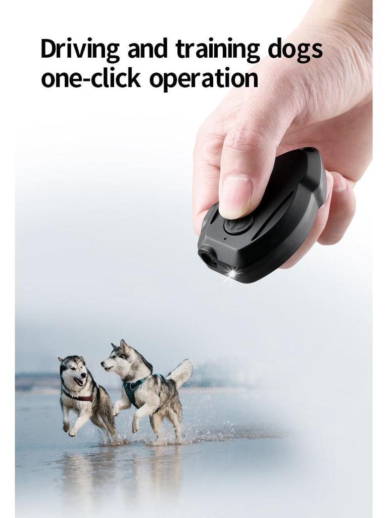 Portable Ultrasonic Dog, Cat, and Snake Repeller with Bark Stopper