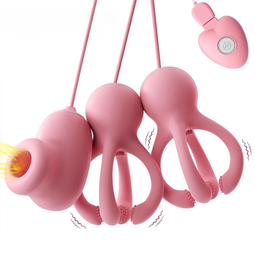 Vibrating Stimulate Breast Sucking Clitoris Stimulation Nipple Stimulator Vibrator Female Adult Sex Toys for Women Couples