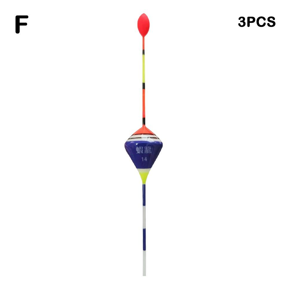 

3 шт. Качественные рыболовные поплавки Супертонкая рыболовная снасть Пресноводные поплавки Аксессуар для подледной рыбалки F