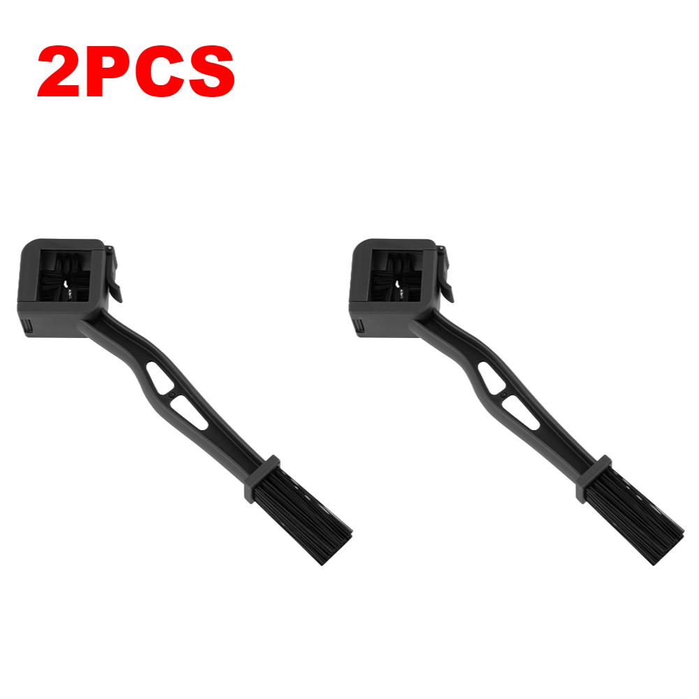 1-5PCS Motorcycle Chain Brush Double Head Road Bike Brush Cleaner Outdoor Scrubber Road Care Tools Motorcycle Maintenance Tool