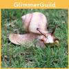 Childrens Educational Animal Model Toy Plastic Realistic Snail Garden Decor For Kids Learning