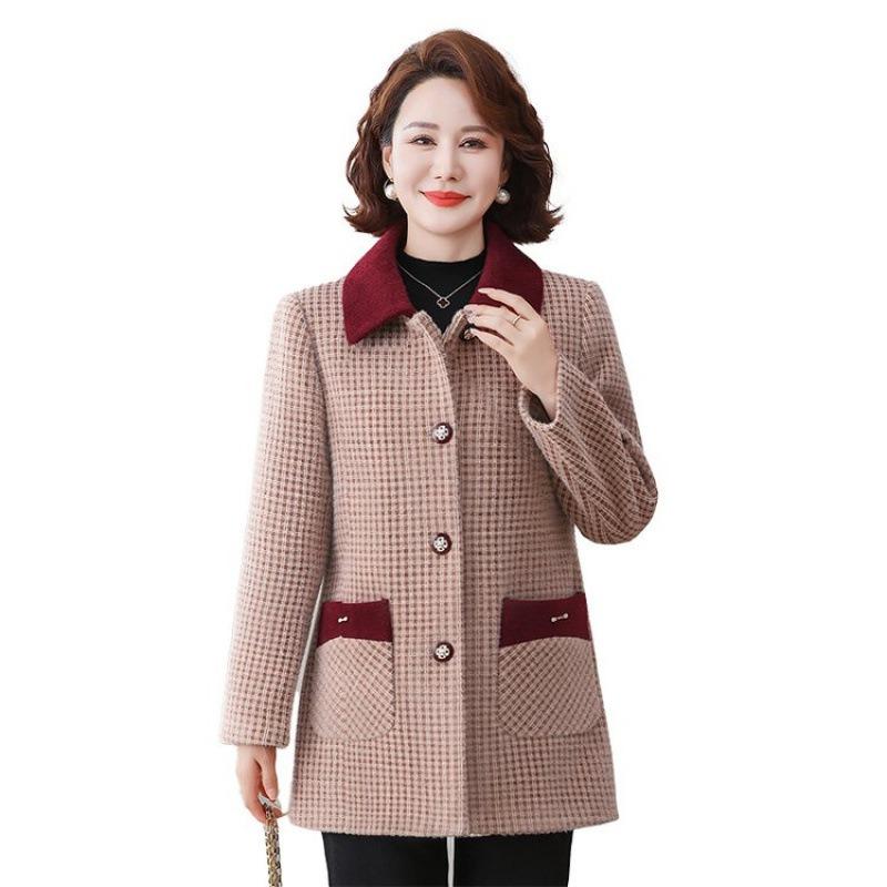 New Mink Autumn and Winter Thickened Coat Long Winter Clothing Winter Women's Clothing Coat Women