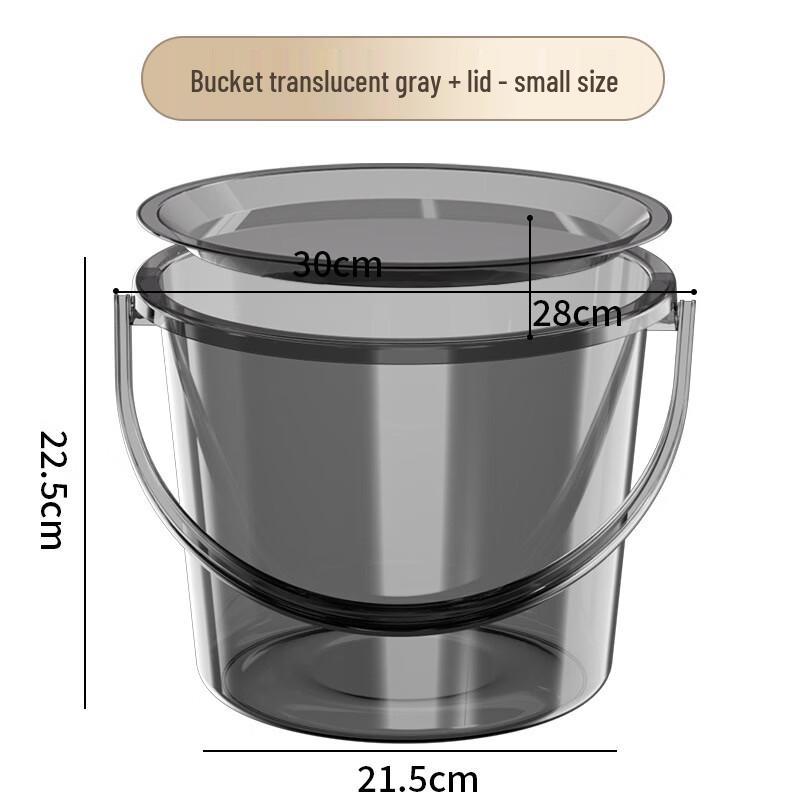 Beiduyang 9L Thickened Plastic Portable Water Bucket
