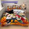Naruto Movie Print 3Pcs Bedding Setduvet Cover With 2 Bedropillowcase Home Birthday Gift
