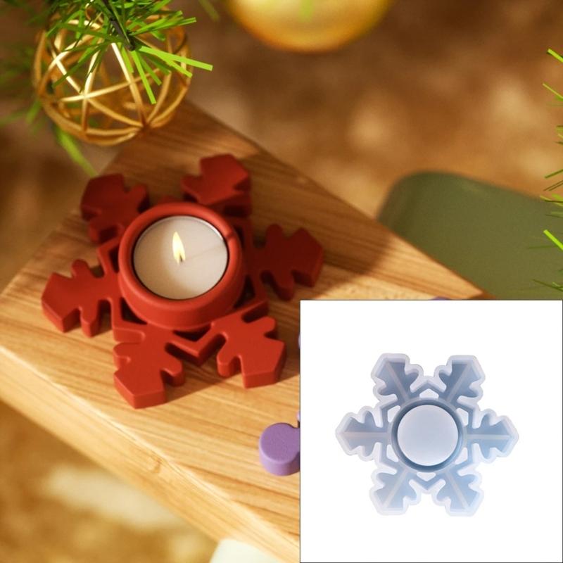 Candlestick Silicone Mold Gypsum Plaster Mold Lipstick Holder Tray Mold for DIY Jewelry Organizer Home Crafts Decor