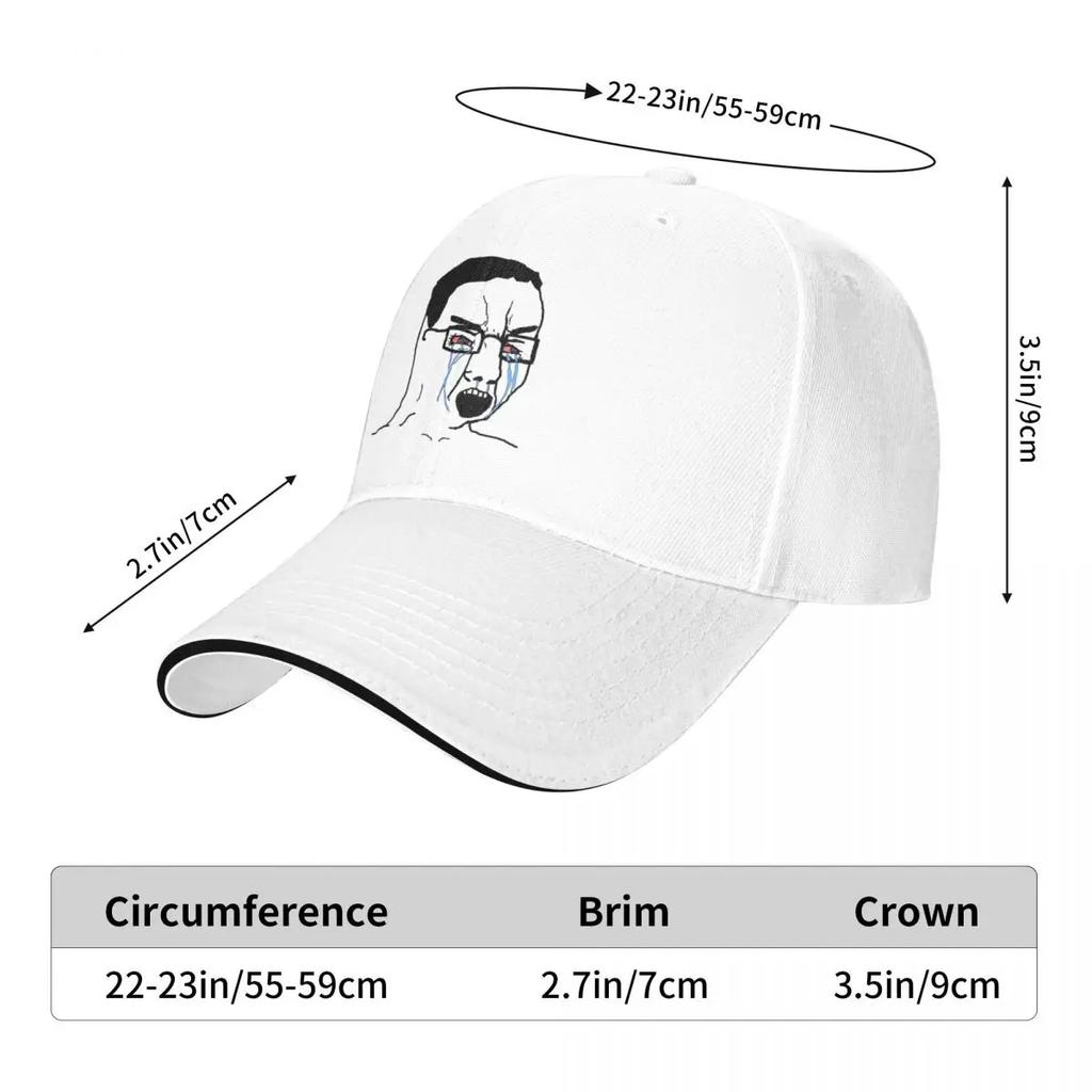 Baseballkappen Lustig Chudjak Chud Meme Nichts Passiert Casquette Herren Damen Lässig Frühling Hüte