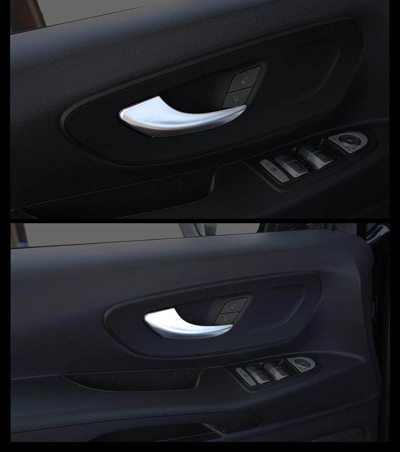 VITO Car Door Interior Handle Electroplated Decorative Trim Strip