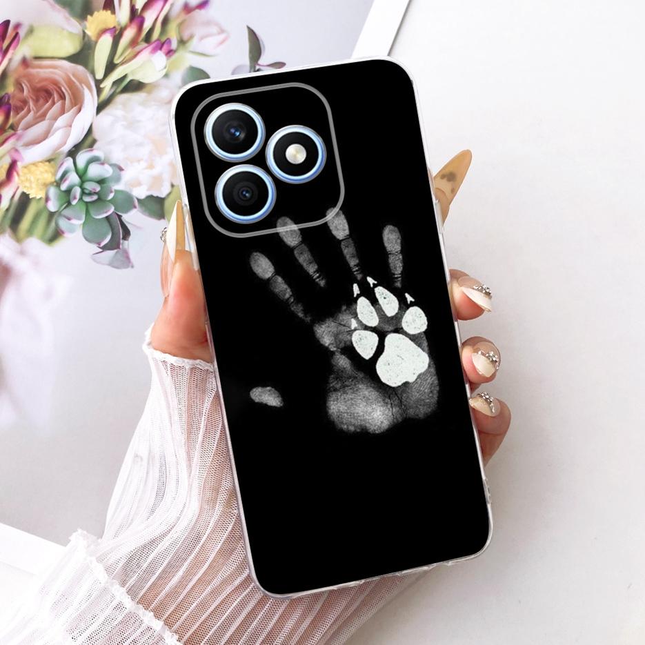 For Honor X8d 4G Case Cool Fashion Painted Cover 6.77'' Soft Silicone Phone Case For Honor X8d X 8d HonorX8d 4G Back Cover Coque