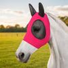 Horse Fly Mask, with Wide Eye Opening Space, Soft Lightweight Breathable Mesh Mask, for Insect And UV Protection