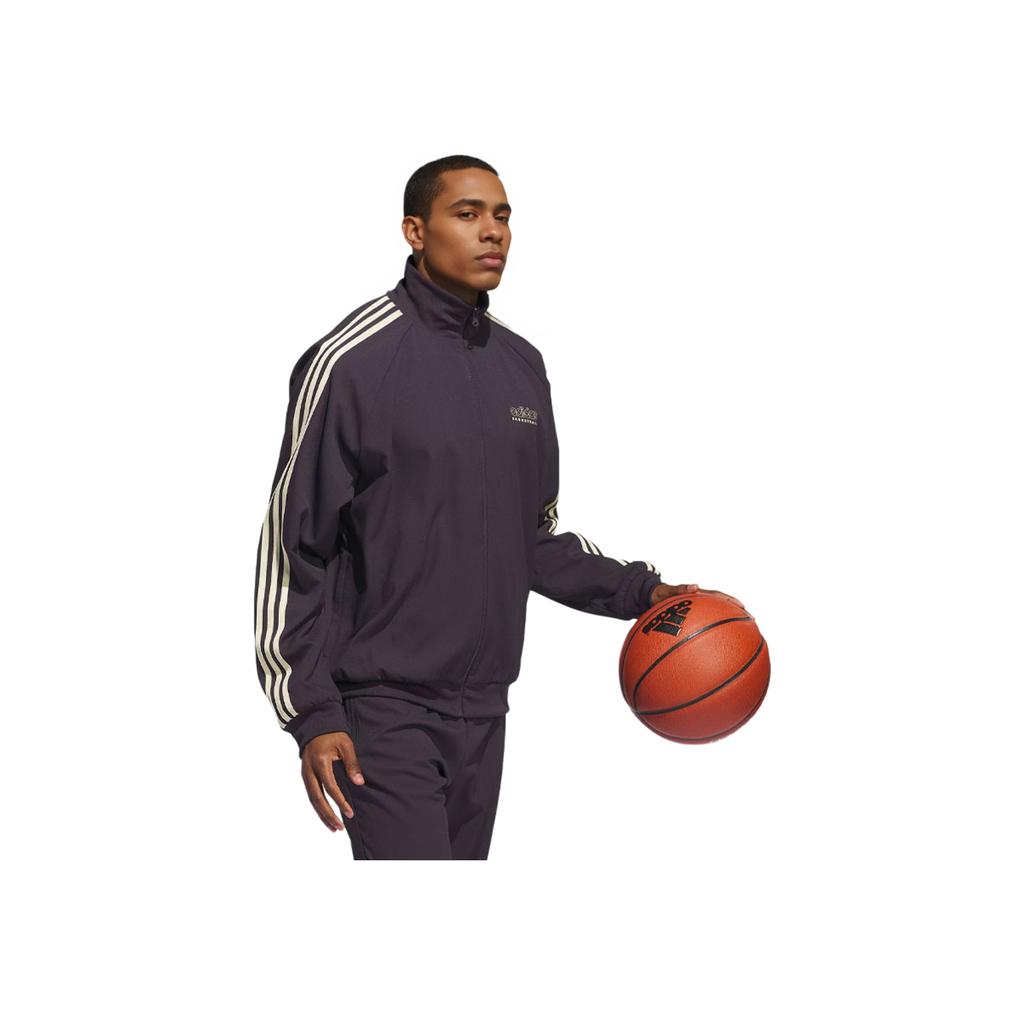 adidas Giacca da Basket Uomo Capospalla Nero IU2443