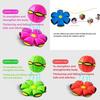Brightly Coloured Frisbee Ball Elastic Force Decompression Outdoor Fun