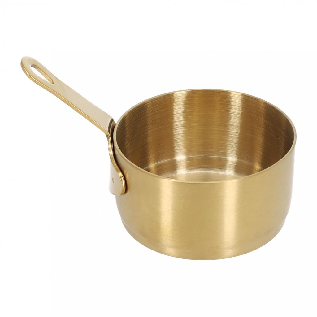 100ML Pot Gravy Milk Pot Stainless/Steel Small Mini Sauce Pan Non-Stick Saucepan