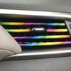 Tiras Decorativas Universales Cromadas Electrochapadas para Salida de Aire de Coche