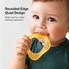 Philips Avent Babyring Silikon-Beißring (Zwei Farben: Bernsteigelb / Hellblau)