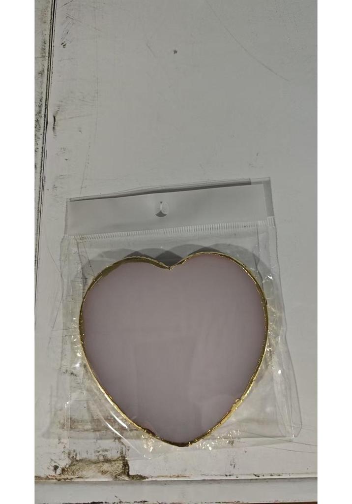 Gold Edge Resin Agate Nail Art Palette