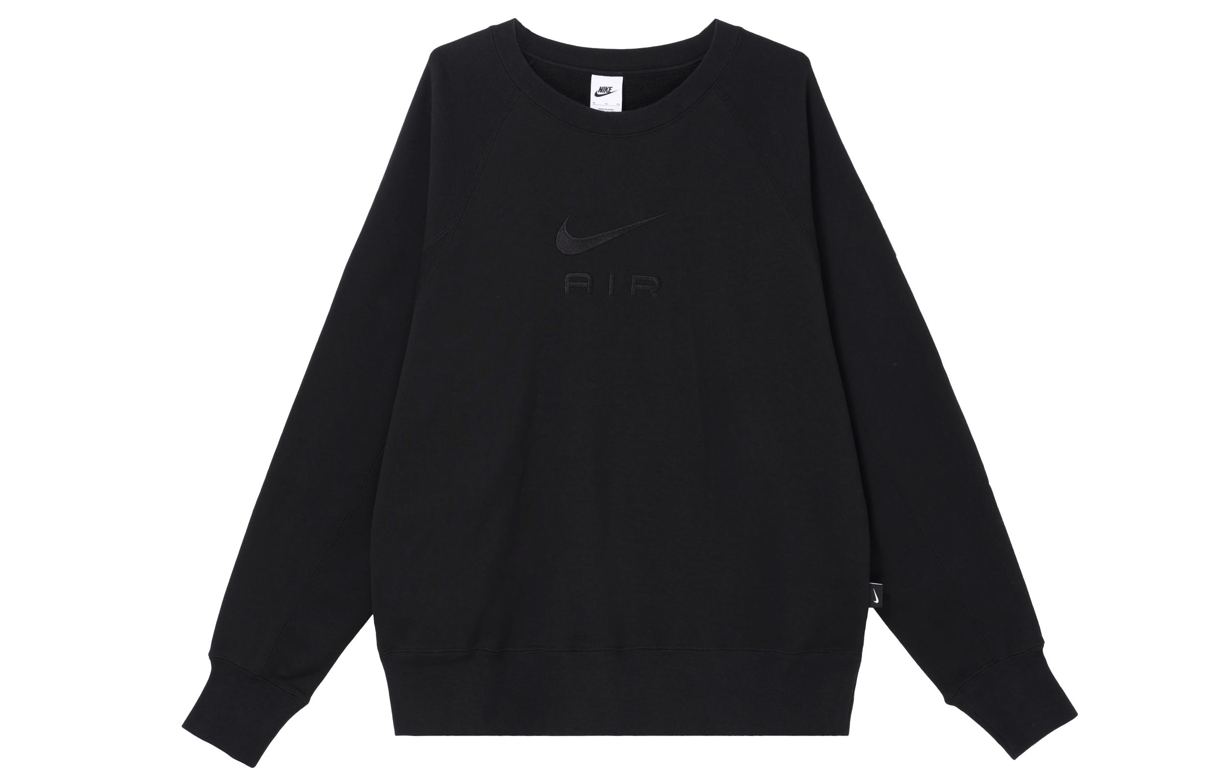 

Nike Sportswear Air French Terry Crewneck Asia Sizing DV9830-010 XS