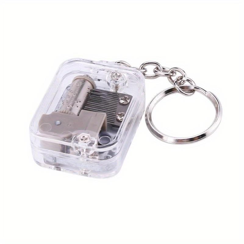 Best Mechanical Metal Music Boxes Clockwork Music Box with Screws Music Box Key Ring Home Decor Purse Accessories. Rose Gold