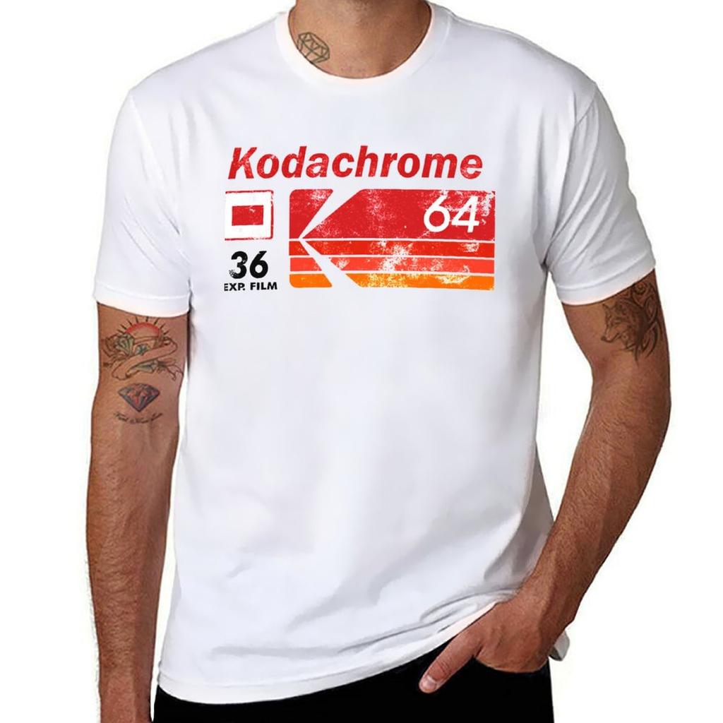 Kodachrome 64 Vintage Tshirt Summer Holiday Casual Tee Tshirt