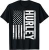 Hurley KY Vintage US Flag Retro for Men and Women Unisex T-Shirt