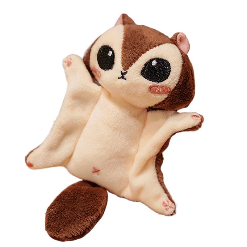 

1Pc 10/20cm Lovely Honey Kangaroo Plush Pendant Doll Flying Mouse Keychain Stuffed Soft Toy for Car Decorative Gift 10cm