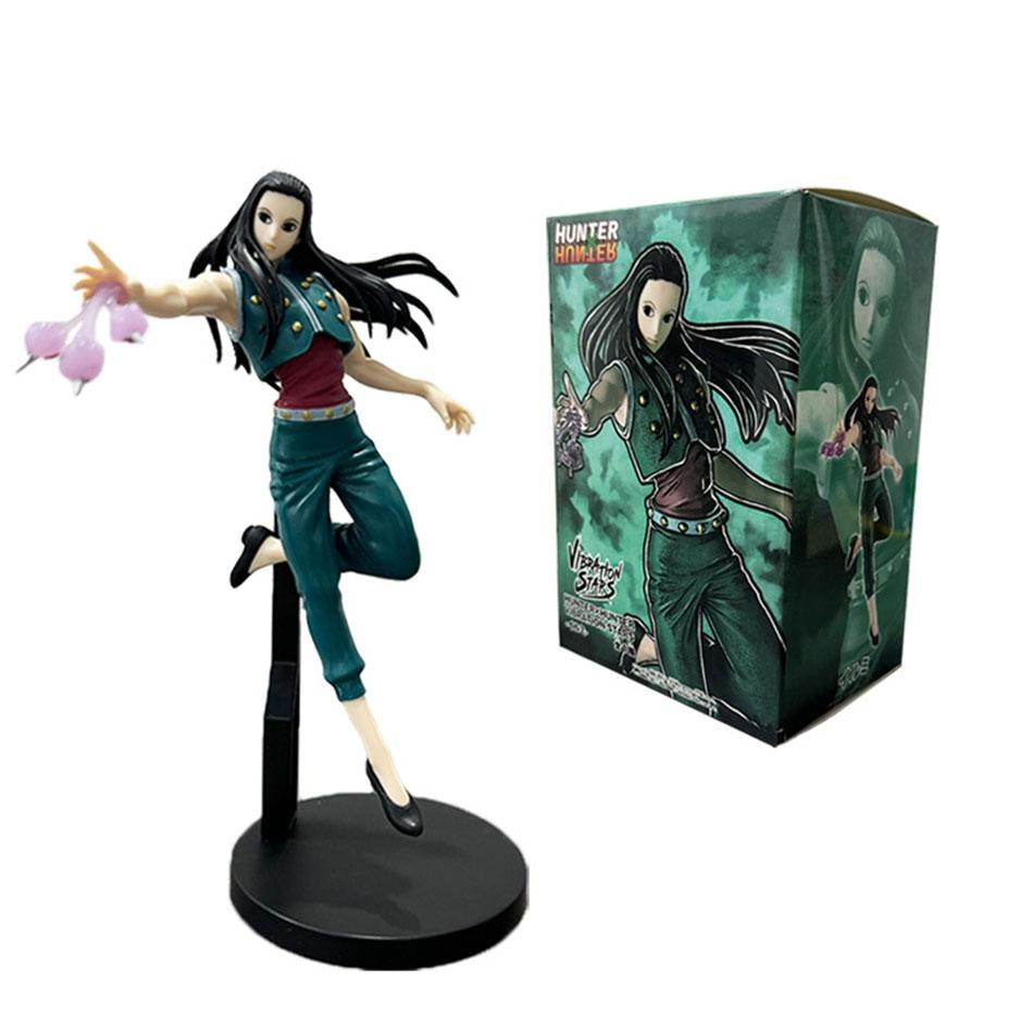 Hunter X Hunter GON FREECSS Figuras de Anime Killua Zoldyck Figura de Acción Kurapika Figura Modelo Coleccionable Decoración de Habitación de Adulto Juguetes