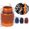 Extended Rear Brake Fluid Reservoir Cup KTM SX SXF XC Husqvarna Dirt Bikes - Aluminum Alloy Upgrade