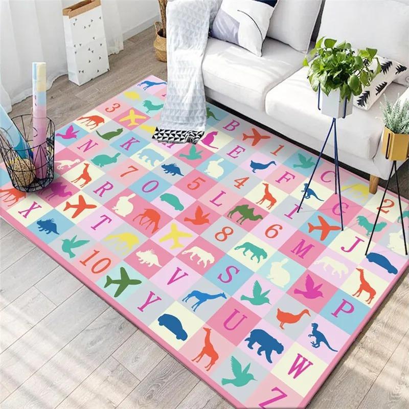 Cute Cartoon Girl Bedroom Floor Mat Decoration Home Living Room Floor Mat