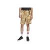 Nike SB Camouflage Print Straight Leg Shorts Men shorts Brown AT9882-248