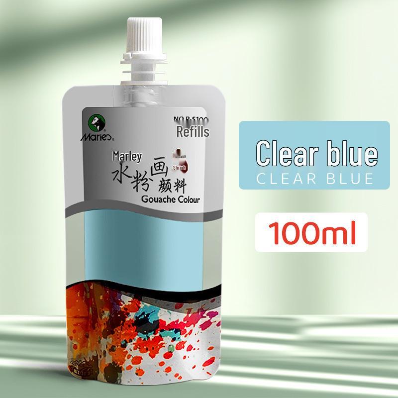 Mali Concentrated Gouache Paint Refill - Jelly Pigment for Art Exams