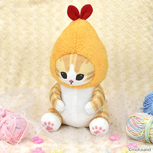 Taito Big Plush Toy mofusand 30cm Ebi-nyan Approx.