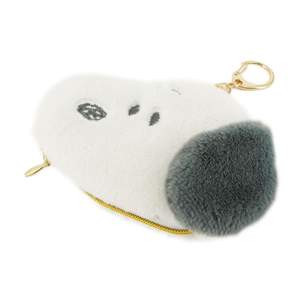 Snoopy Coin Heart Quilted Series Face-Shaped Case, Blue,