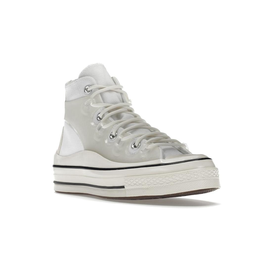 Converse Chuck 70 Utility High Hybrid Function - Egret Unisex Sneakers White Black 172255C