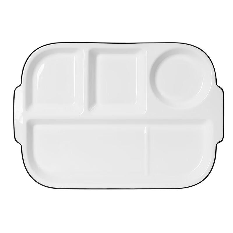 Ceramic Divided Breakfast Plate