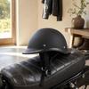 DOT Approved Half Helmet | Matte Black, Open Face, for street cruising S Black