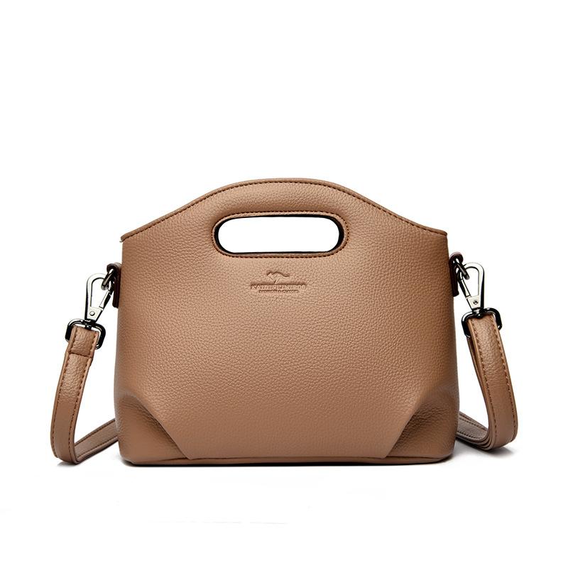 

This Stylish, Unique and Niche Single-shoulder Crossbody Bag Is A Fashionable and Casual Bucket Bag with A High-quality Feel for Women хаки