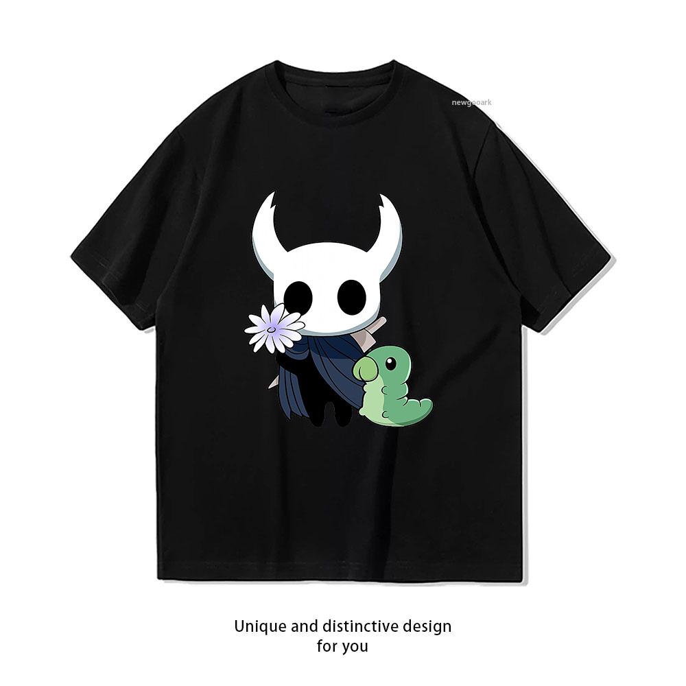 Hollow Knight kawaii cartton Tshirt woUnisex Unisex Casual cotton printed t shirts Adult streetwear camisetas tops tee Shortsleev