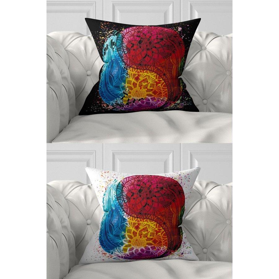 7 Pieces Custom Design Digital Printed Cushion Cover Set