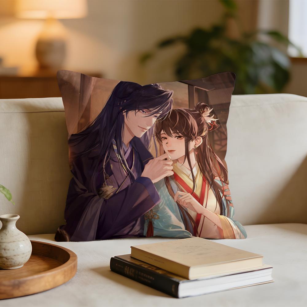 

Loving Game DaiHao Yuan Cushion Cover Short plush pillowcase for bed sofa carwashable 30x30cm