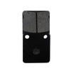 Front and Rear Brake Pads for Yamaha Blaster YFS200 YFS 200 2003-2006 YFM 350 YFM300 Wolverine 1995-2004 YFM350 Banshee 1988-09