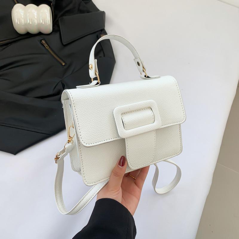 Chic Minimalist Crossbody Bag Stylish Casual Square Bag 2024 Spring Trendy Women's Shoulder Bag