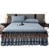 European Style Lace Quilted Bed Skirt - Thickened Skirt Edge for E-commerce Dropshipping