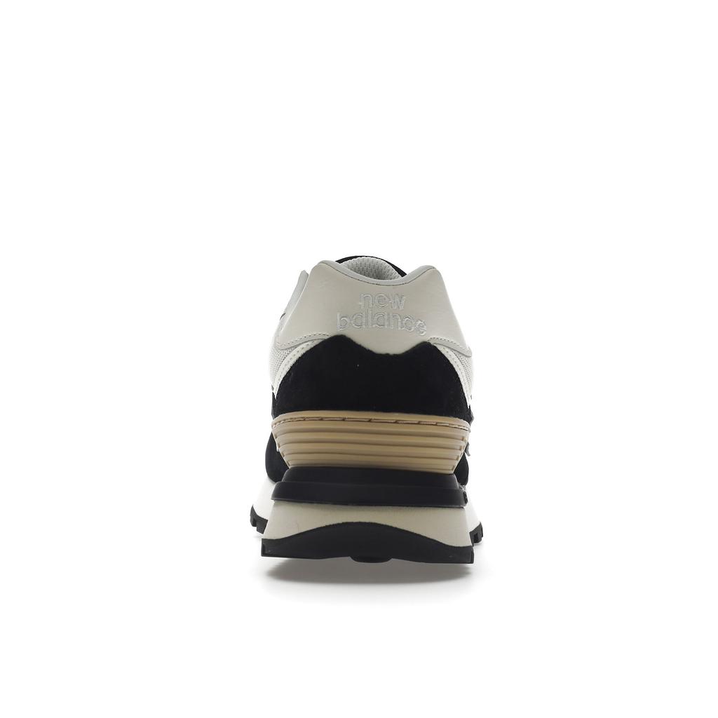New Balance Unisex 574 Legacy Black/Brown/Ivory U574LGRA