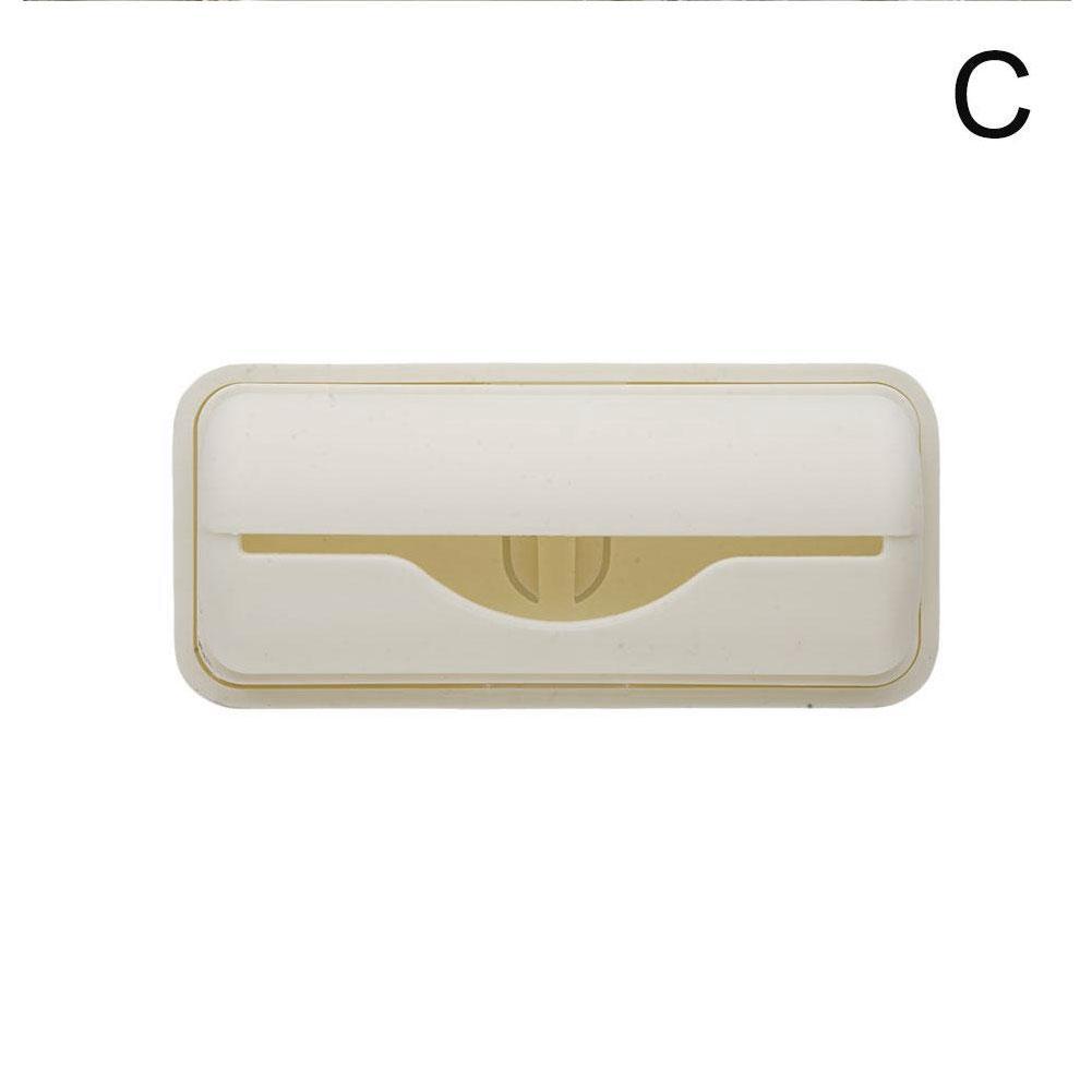 1PC Wall Mounted Trash Bags Holder Garbage Bag Storage Box Organizer Kitchen Plastic Bags Dispenser Bathroom Organization