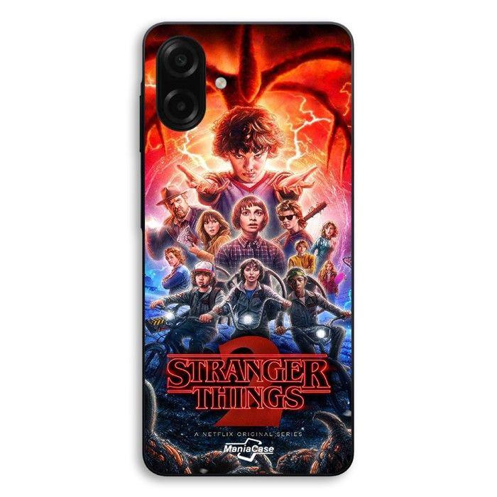 Cover Per Samsung Galaxy A07 Stranger Things stagione 2 Maniacase nero