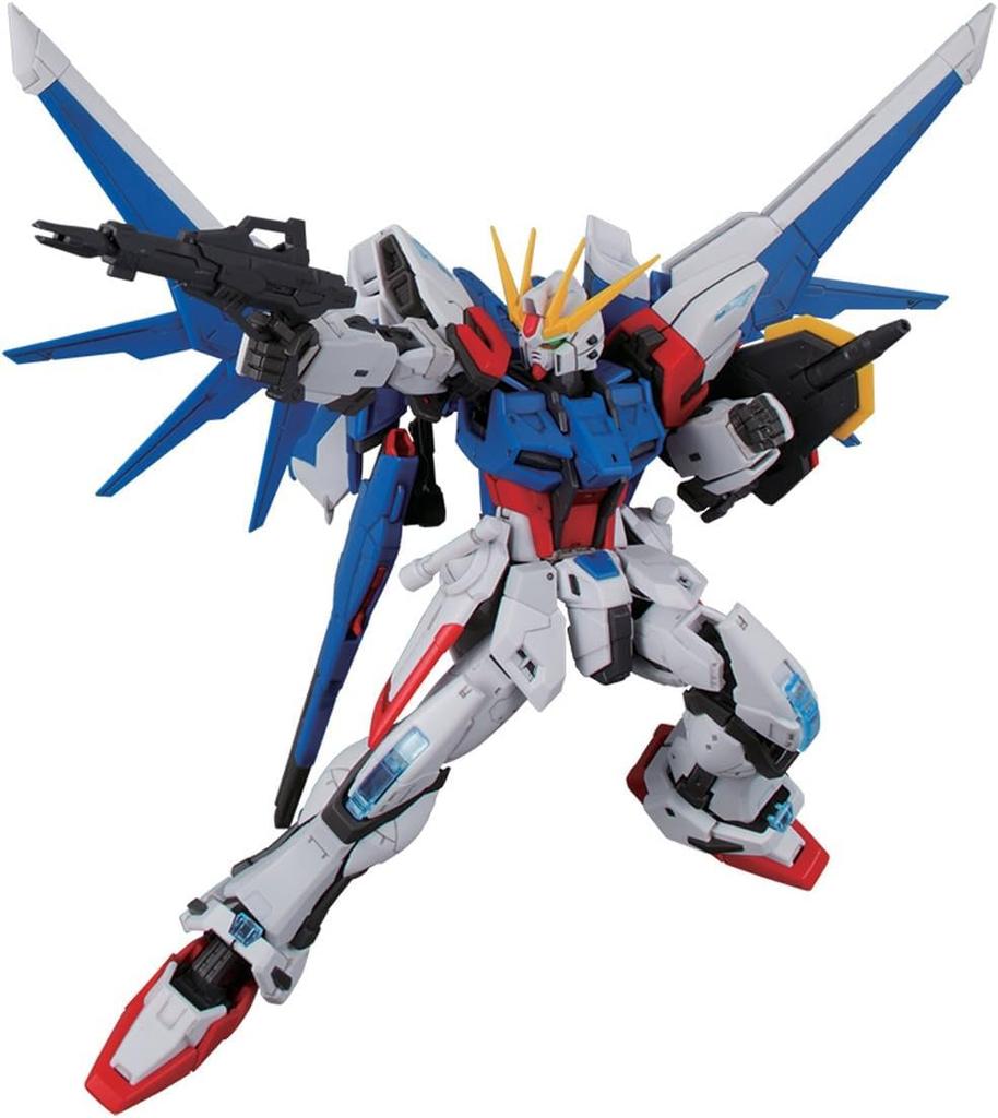 BANDAI SPIRITS RG Gundam Build Fighters Build Strike Gundam Full Package Color Coded Plastic Model