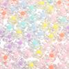 100pcs/lot Transparent Colored Acrylic Beads Loose Spacer Flower Jewelry Beads For Making Bracelet Necklace Girls DIY Supplies