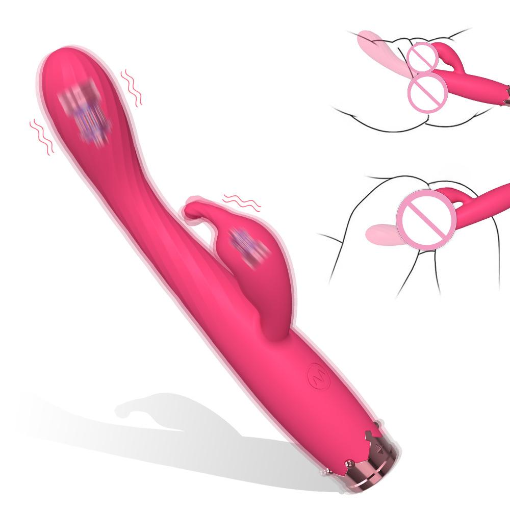 Wiederaufladbarer persönlicher Massager für Frauen, weicher Silikon G-Punkt-Stimulator